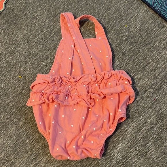 Set of 3 overall rompers size 12M - Picture 5 of 7